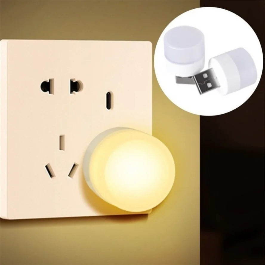 USB LED Plug Lamp